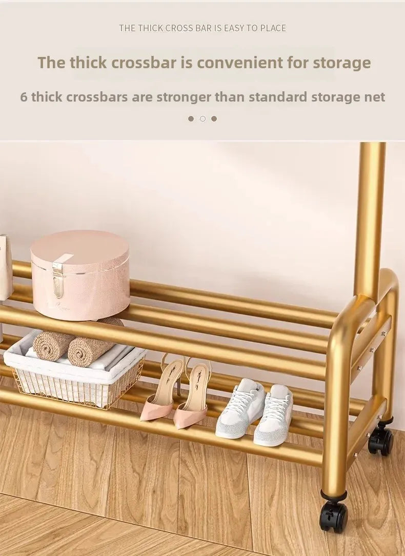 Modern Metal Standing Hanger Clothes Salon Display Rack Living Room Nordic Clothing Organizer Sofy Do Salonu Furniture