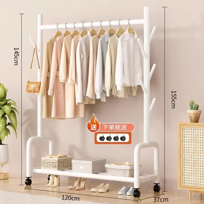 Modern Metal Standing Hanger Clothes Salon Display Rack Living Room Nordic Clothing Organizer Sofy Do Salonu Furniture
