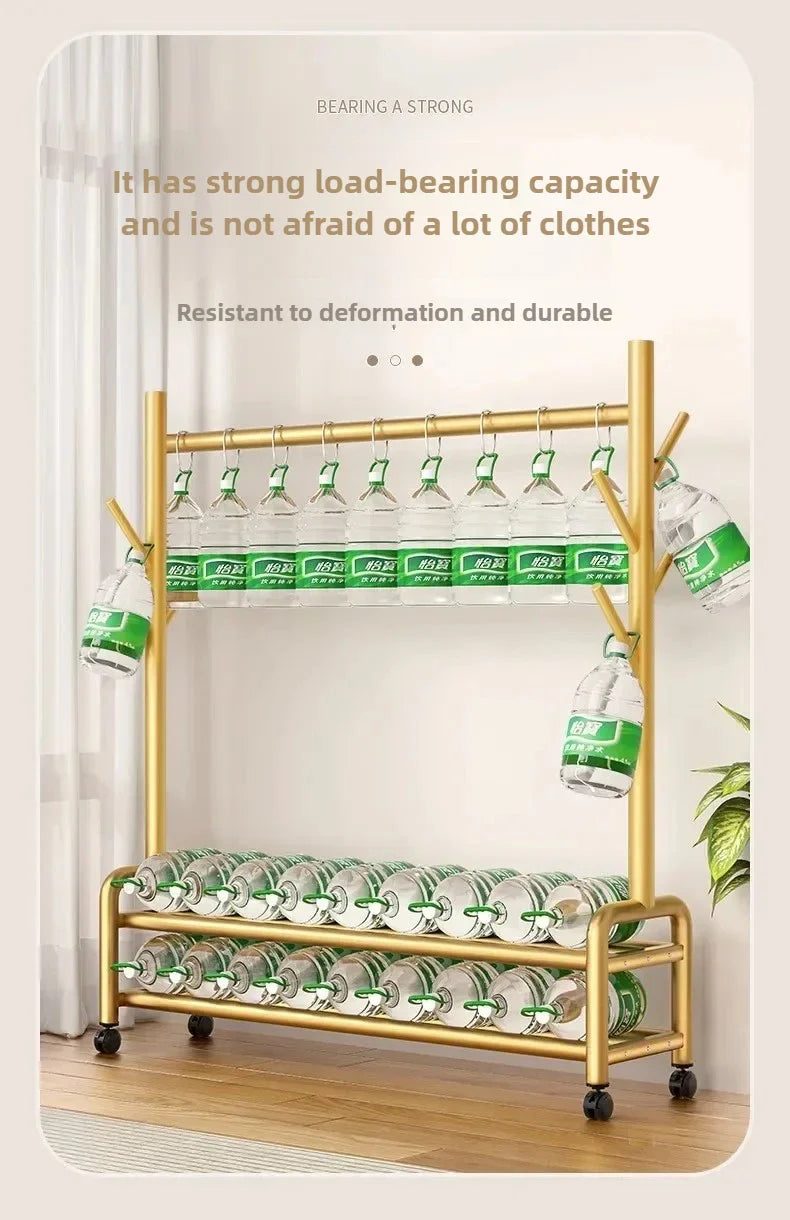 Modern Metal Standing Hanger Clothes Salon Display Rack Living Room Nordic Clothing Organizer Sofy Do Salonu Furniture