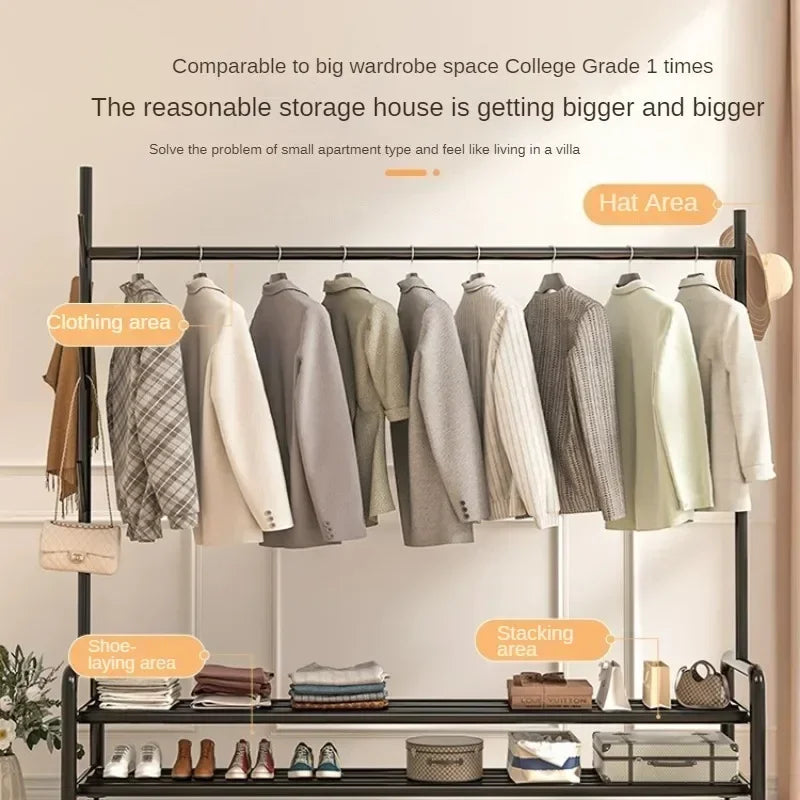Modern Metal Standing Hanger Clothes Salon Display Rack Living Room Nordic Clothing Organizer Sofy Do Salonu Furniture