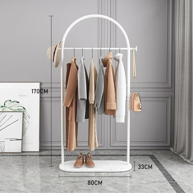 Hanger Floor Bedroom and Household Clothes Rack Simple Indoor Hanging Clothes Rack Multi-Functional Living Room Simple Coat Rack