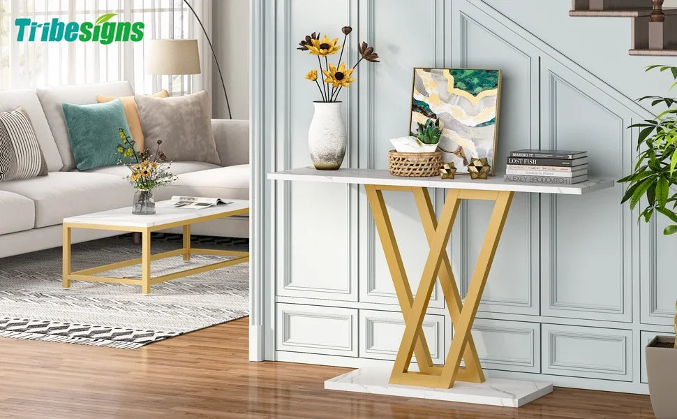 Industrial Console Table