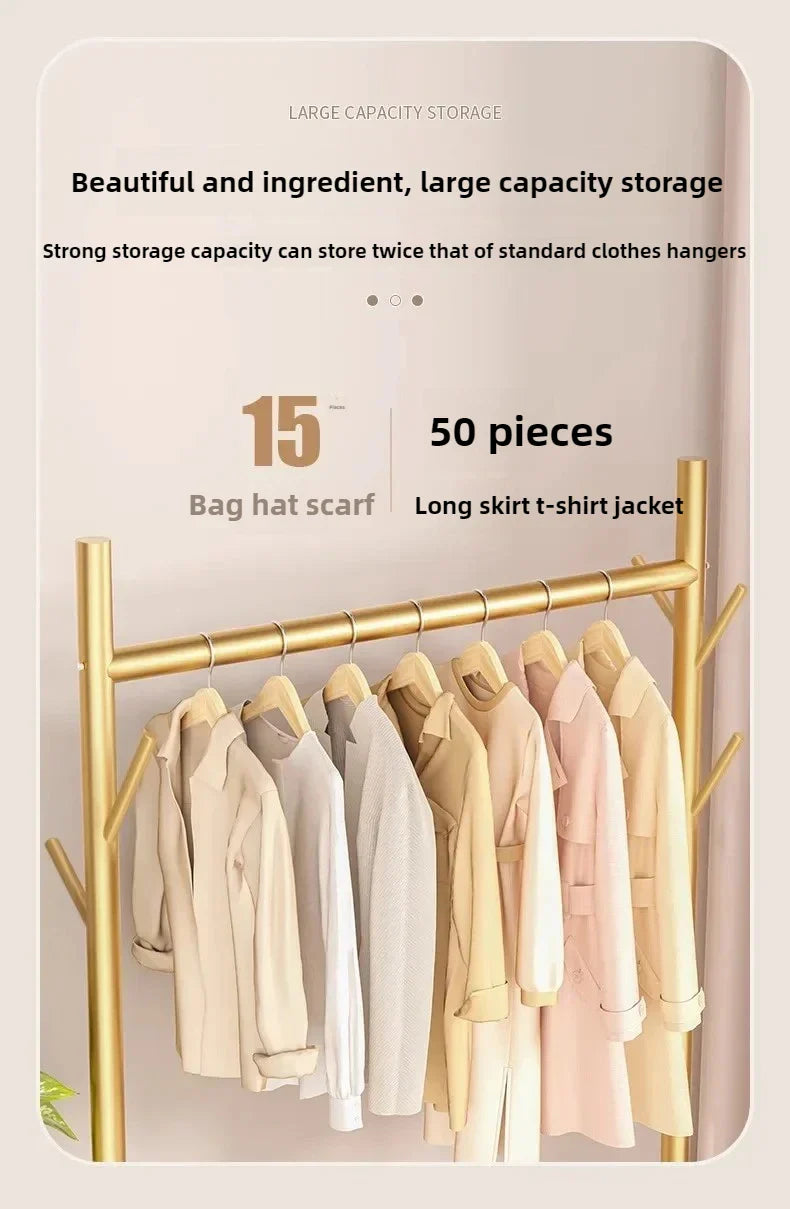 Modern Metal Standing Hanger Clothes Salon Display Rack Living Room Nordic Clothing Organizer Sofy Do Salonu Furniture