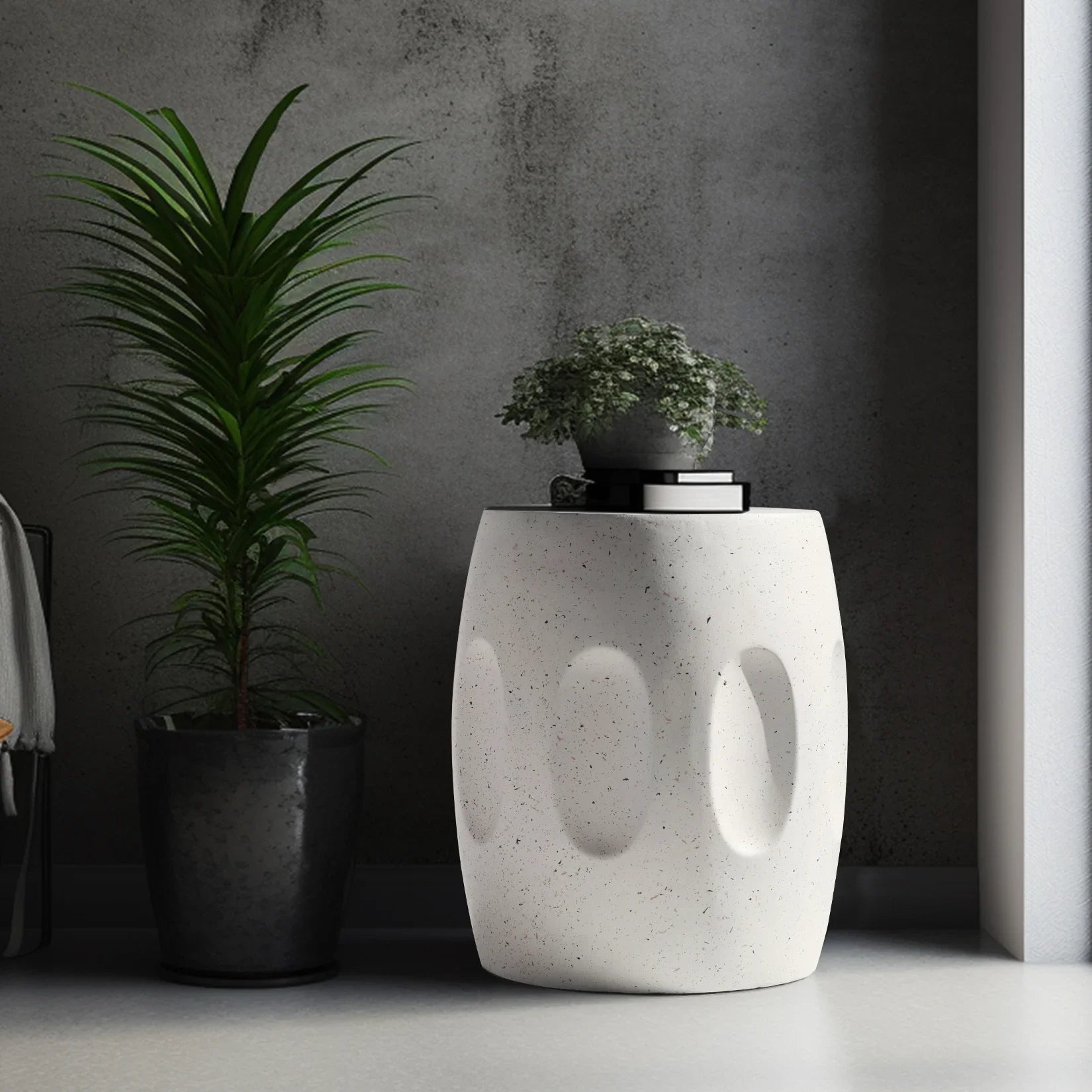 Lightweight Concrete Side Table