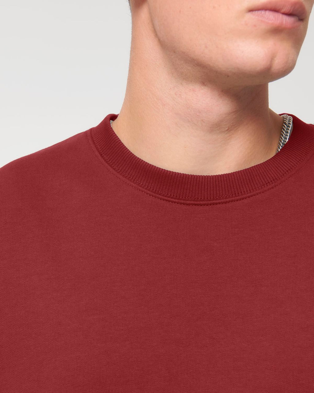 Organic Boxy Heavy Sweatshirt: Unisex