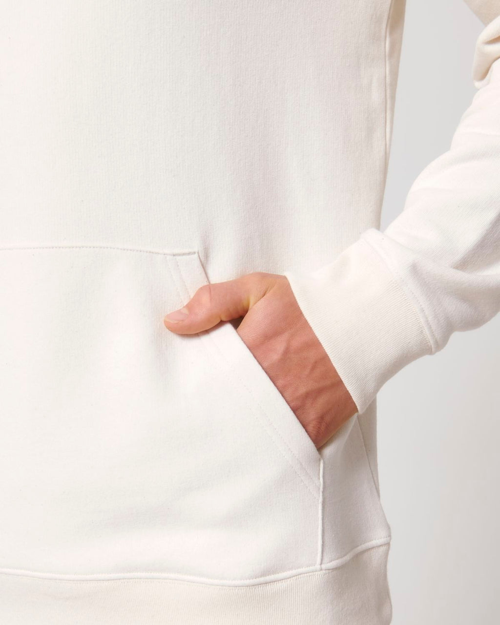 Regenerated Cotton Hooded Sweatshirt: Unisex