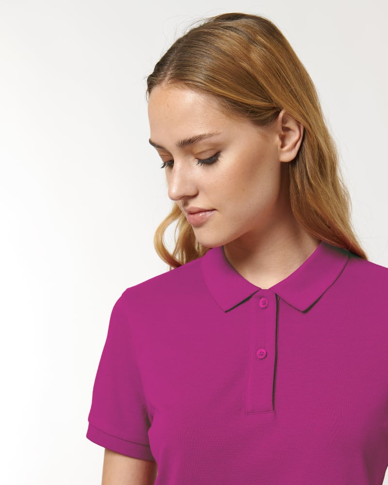 Organic Colours Womens Polo Shirt