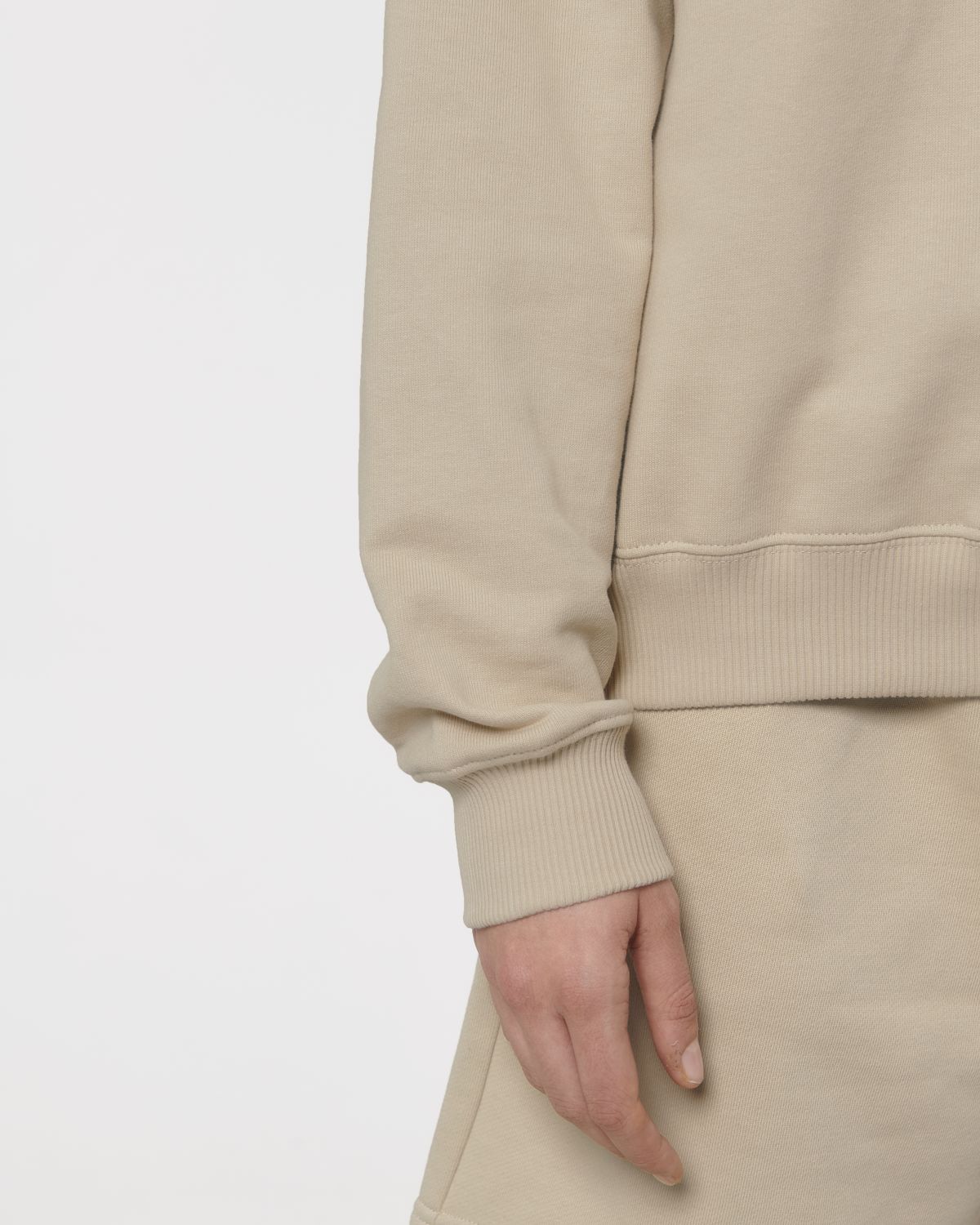 Organic Boxy Quarter Zip Sweatshirt: Unisex