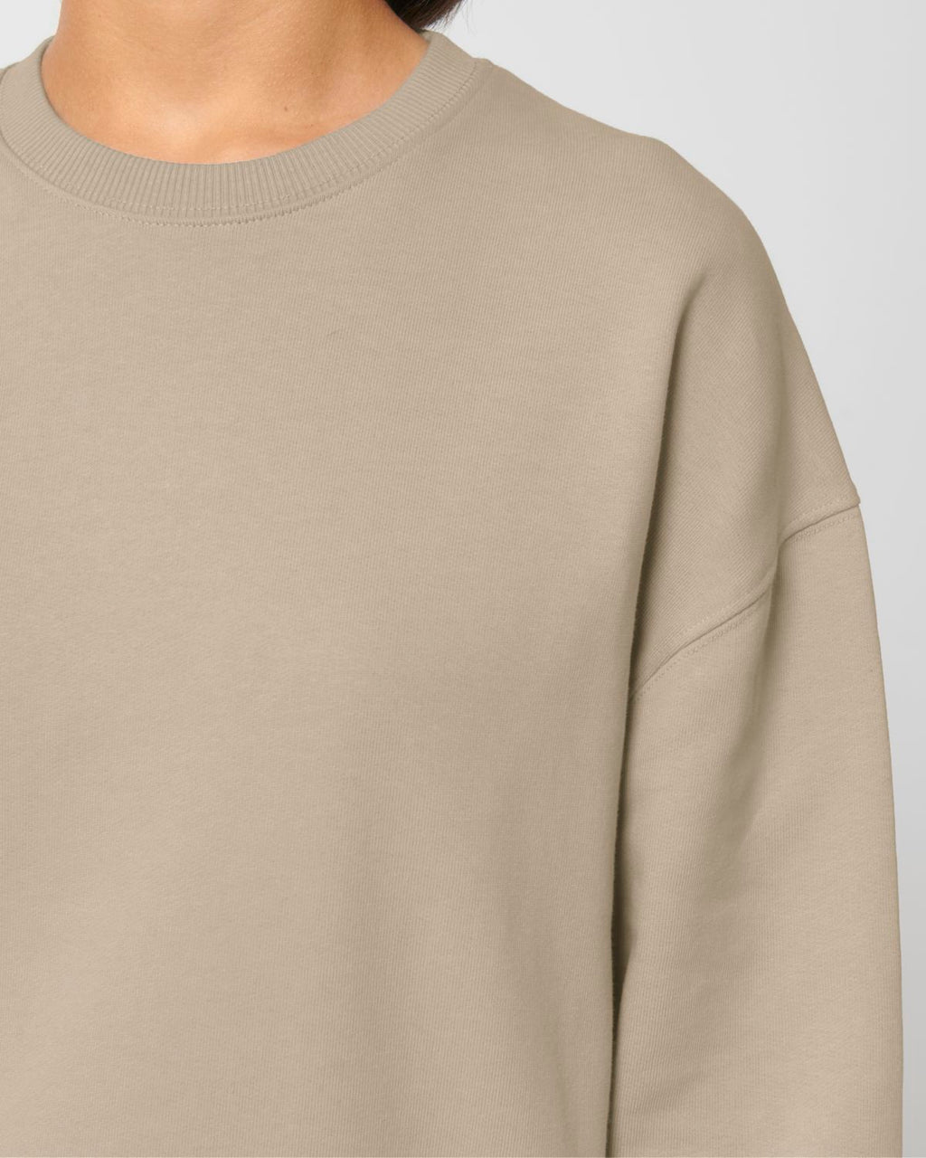 Organic Boxy Heavy Sweatshirt: Unisex