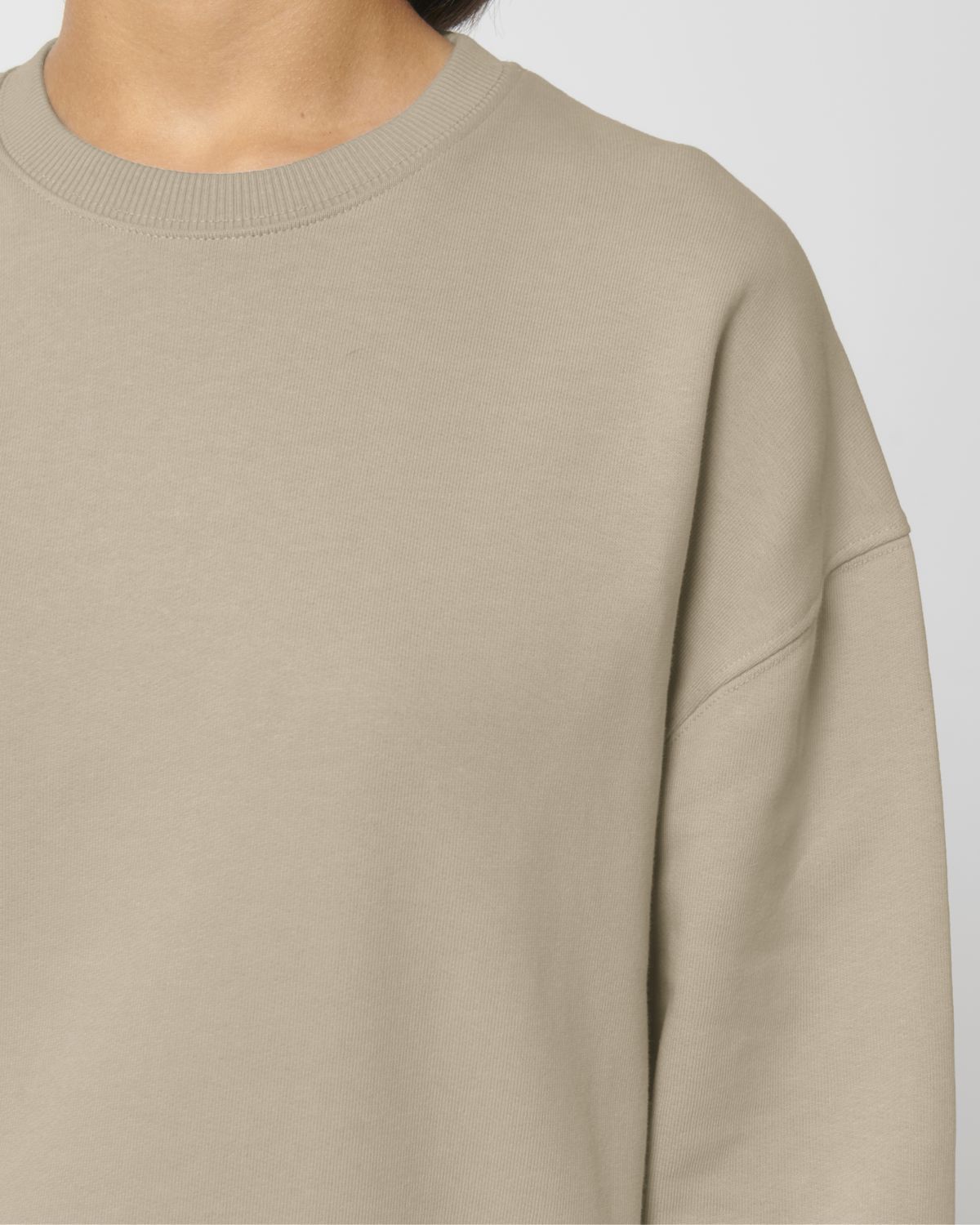 Organic Boxy Heavy Sweatshirt: Unisex