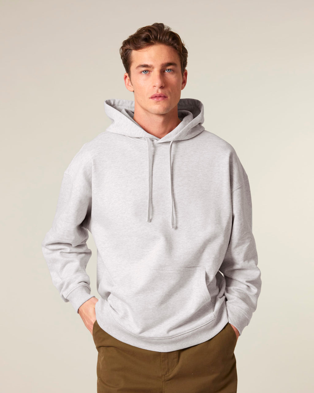 Organic Heavy Oversized Hooded Sweatshirt: Unisex
