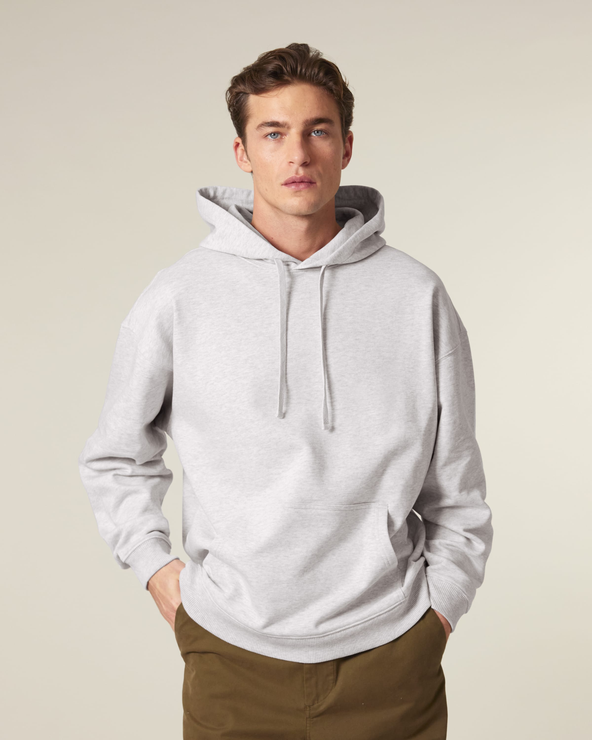 Organic Heavy Oversized Hooded Sweatshirt: Unisex