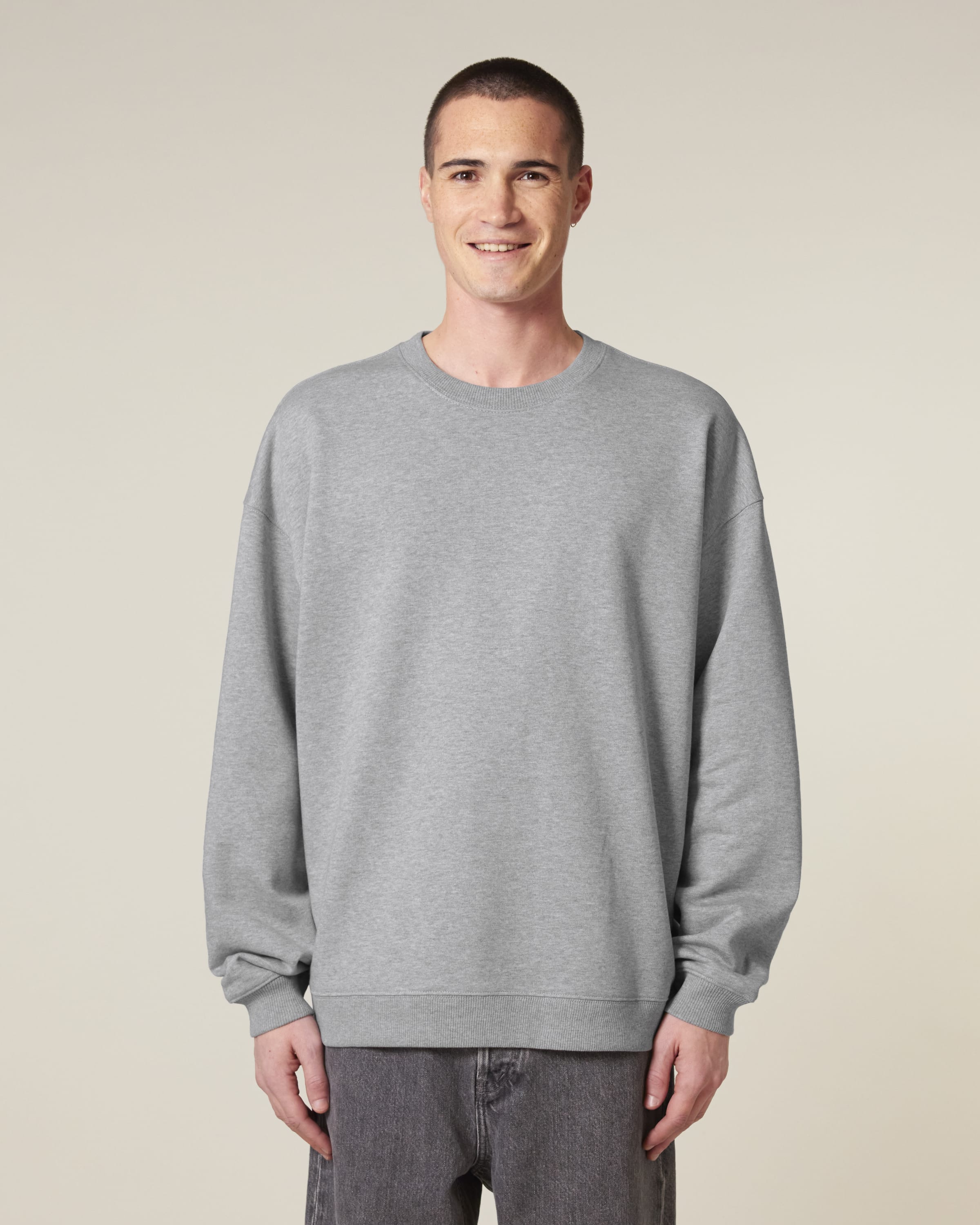 Organic Heavy Oversized Sweatshirt: Unisex