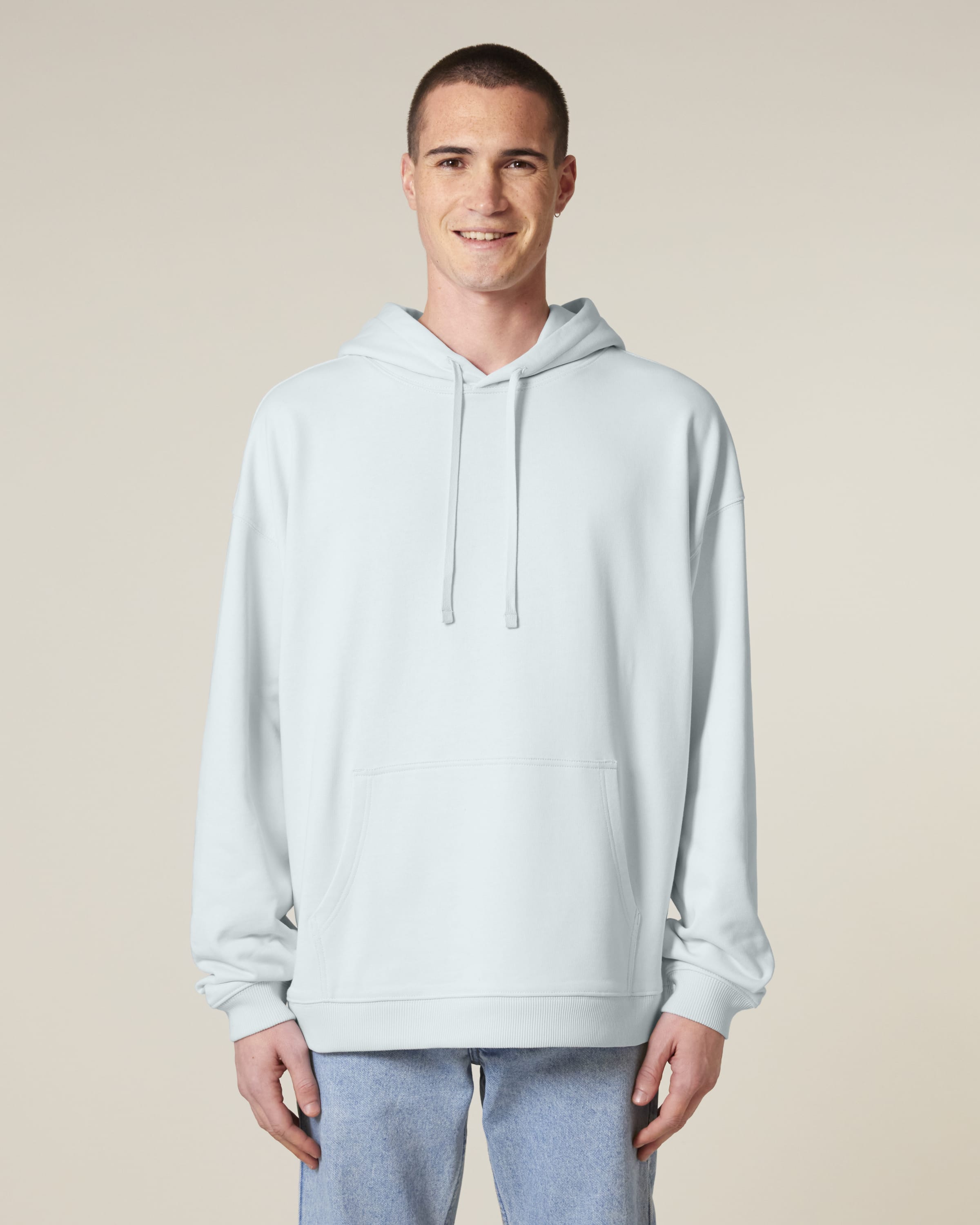 Organic Heavy Oversized Hooded Sweatshirt: Unisex
