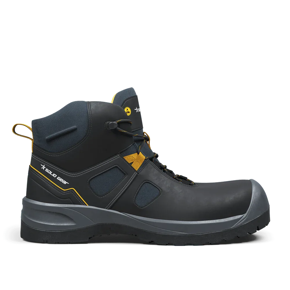 Solid Gear SG73202 Essence Mid Fiberglass Safety Boot - Bobobiy