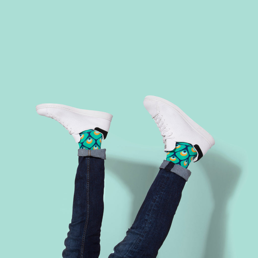 Organics Collection - Peacock Socks