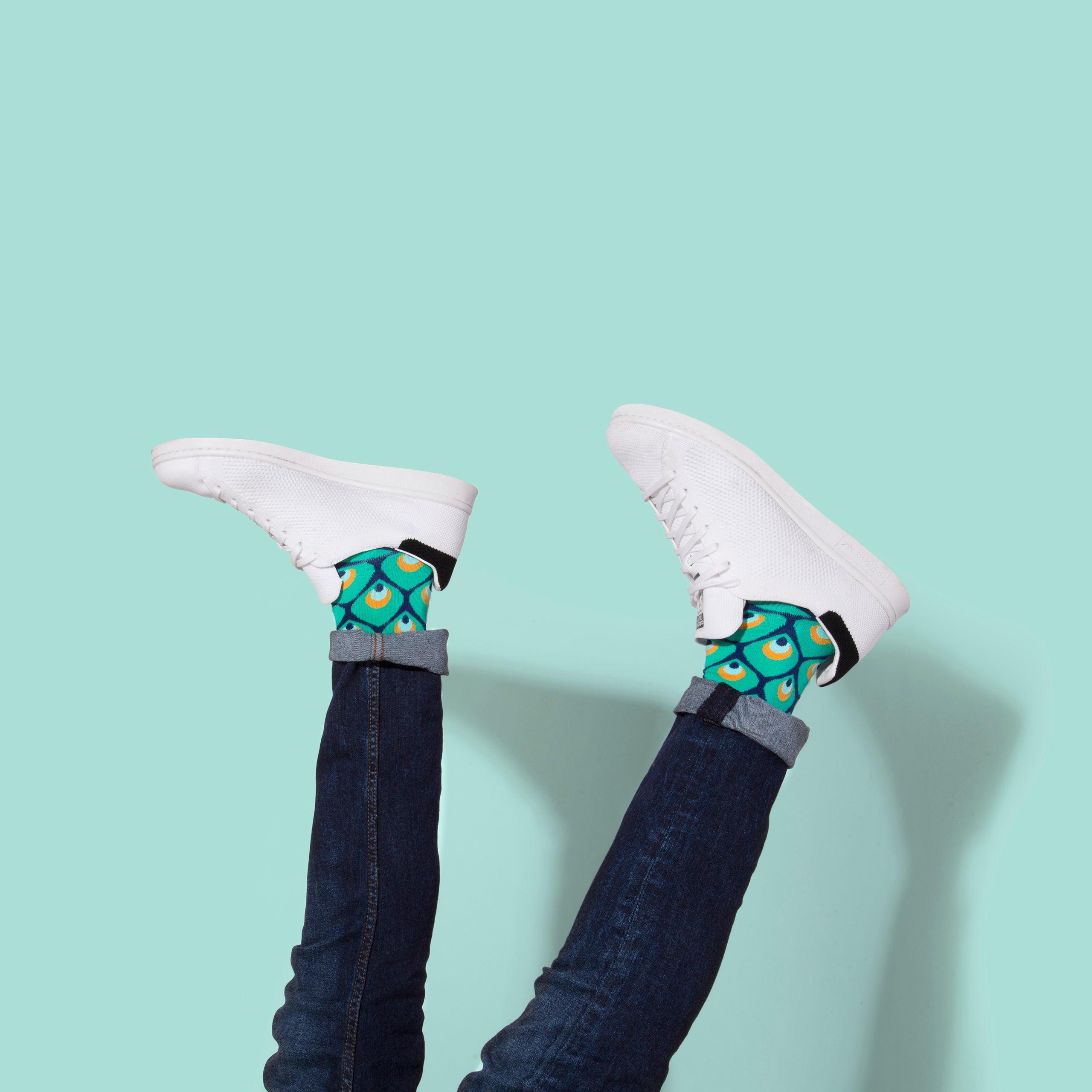 Organics Collection - Peacock Socks