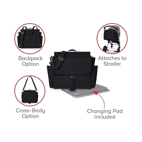 Skip Hop Greenwich Convertible Backpack - Black