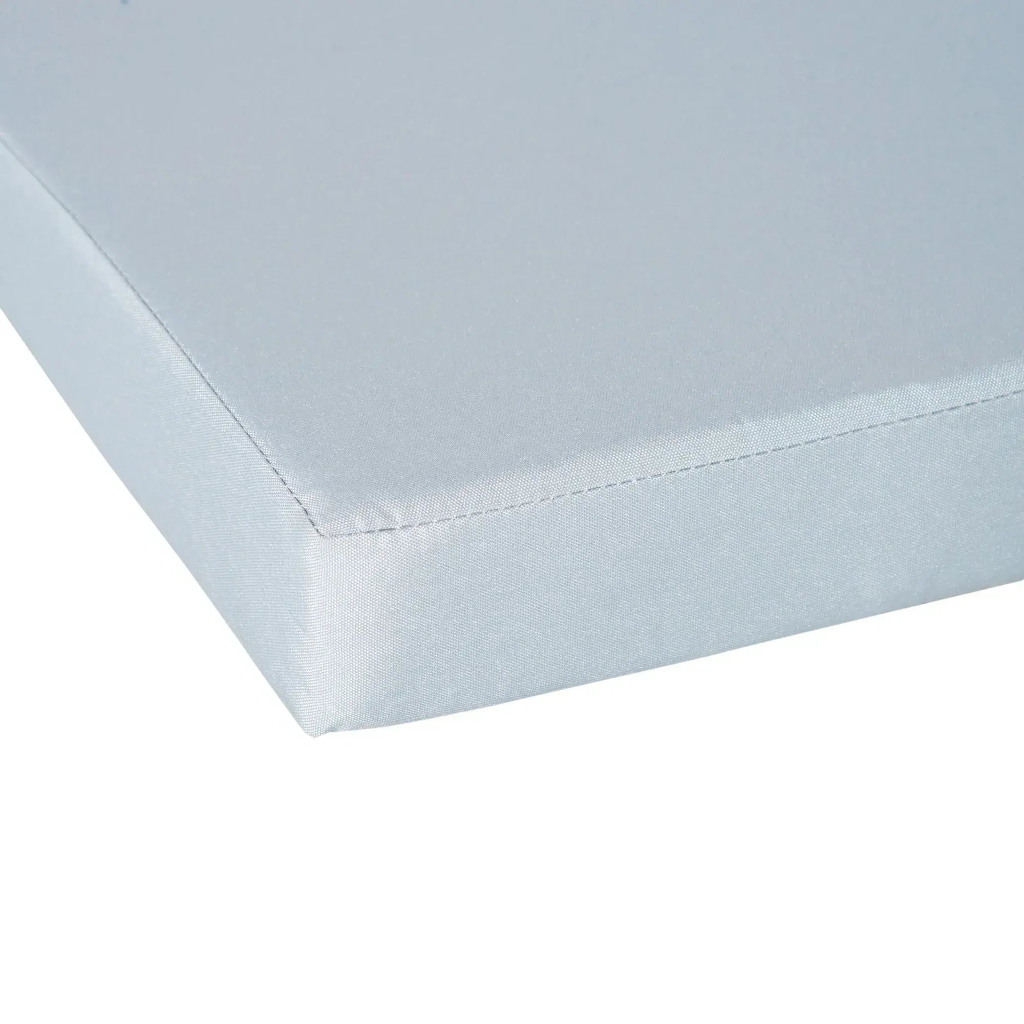 3 PCs Outdoor Seat Cushion for Rattan Furniture, Garden Furniture Cushions, Grey - Bobobiy