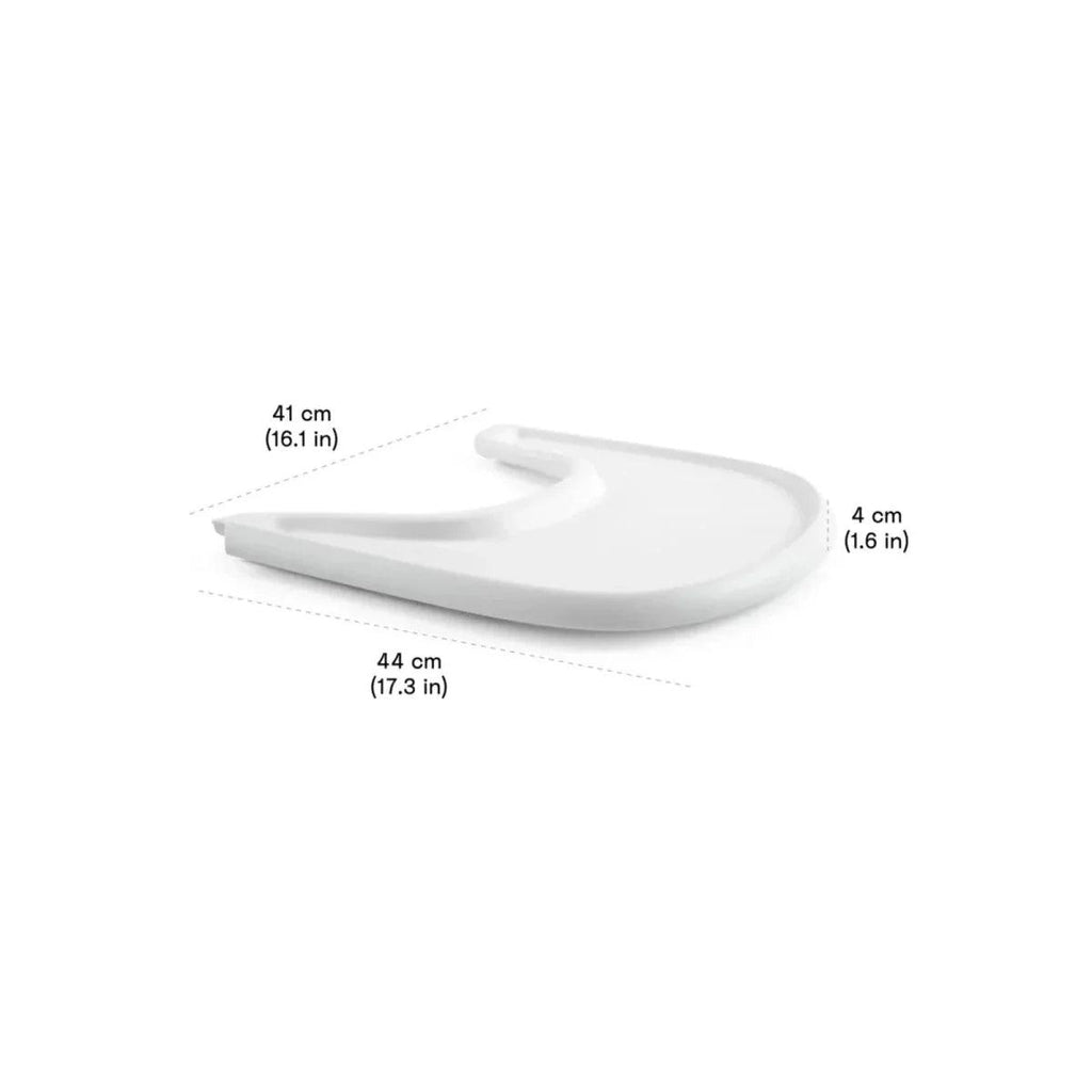 Stokke Tripp Trapp Highchair Tray - Vanilla White