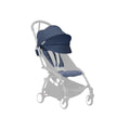 Stokke YOYO 6+ color pack in Air France blue, stroller seat and canopy set