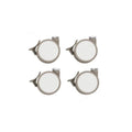 Stokke Sleepi bed wheels set of 4, beige casters with metal axles