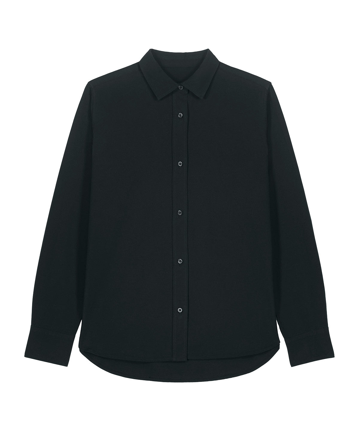 Organic Cotton Oxford Long Sleeve Shirt: Womens