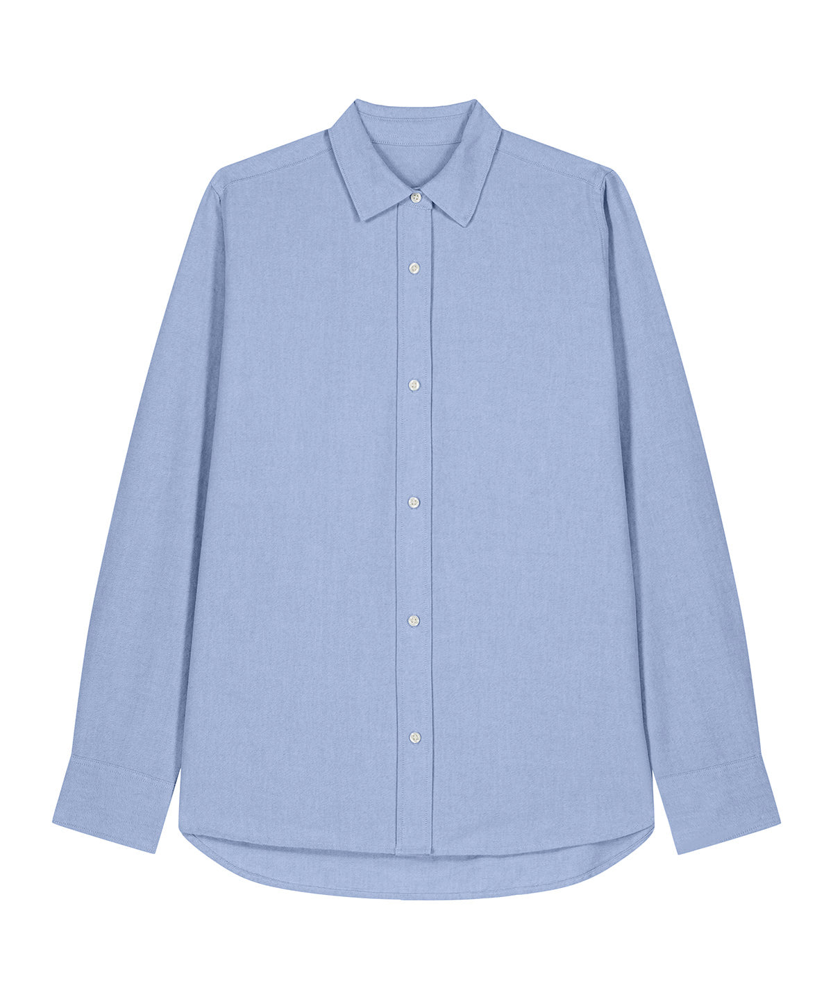 Organic Cotton Oxford Long Sleeve Shirt: Womens