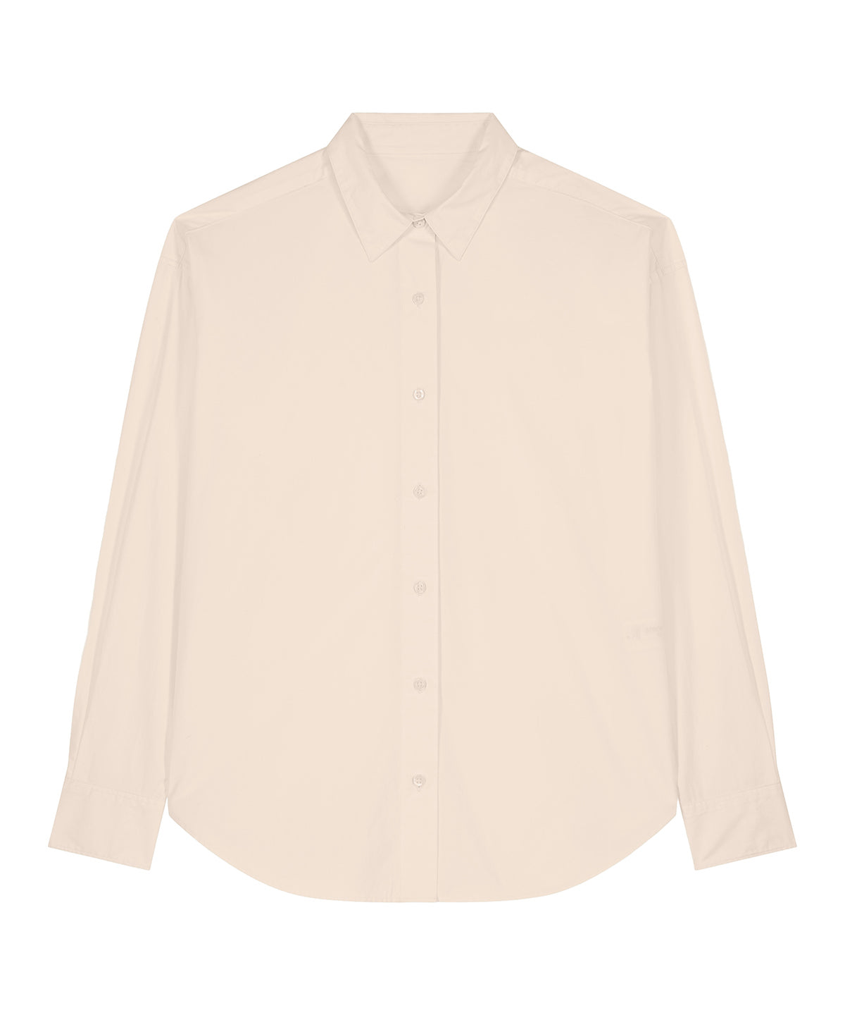 Organic Poplin Long Sleeve Shirt: Mens