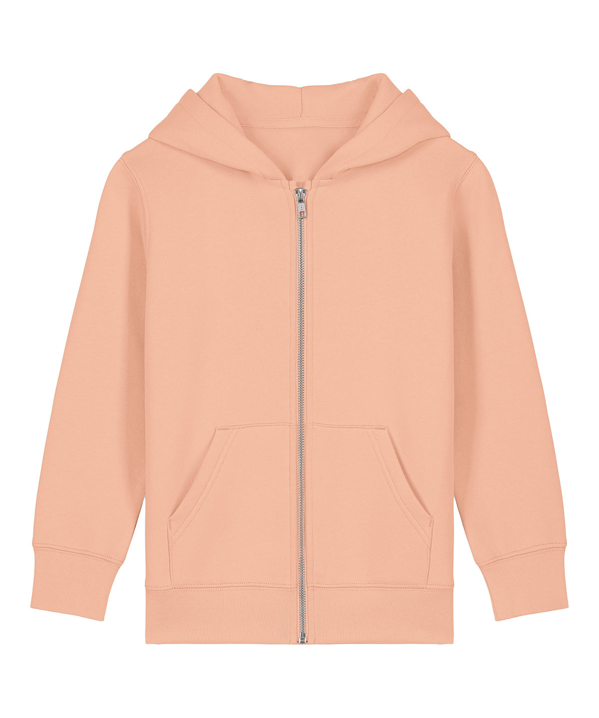 Organic Colours Kids Zipped Hooded Sweatshirt