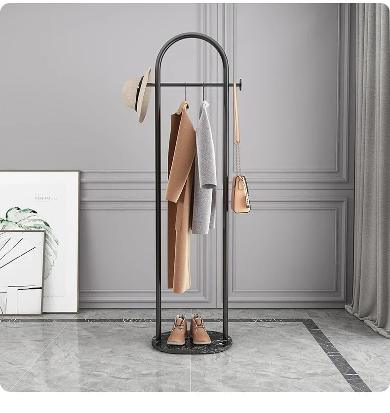 Hanger Floor Bedroom and Household Clothes Rack Simple Indoor Hanging Clothes Rack Multi-Functional Living Room Simple Coat Rack