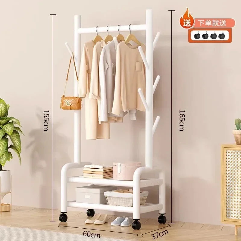 Modern Metal Standing Hanger Clothes Salon Display Rack Living Room Nordic Clothing Organizer Sofy Do Salonu Furniture