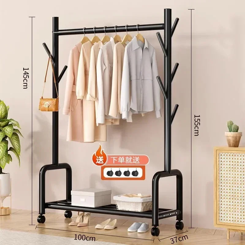 Modern Metal Standing Hanger Clothes Salon Display Rack Living Room Nordic Clothing Organizer Sofy Do Salonu Furniture