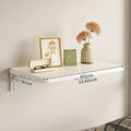 Wall Folding Table Drop-Leaf Folding Floating Hanging Computer Desk White UK - Bobobiy