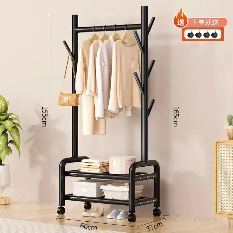 Modern Metal Standing Hanger Clothes Salon Display Rack Living Room Nordic Clothing Organizer Sofy Do Salonu Furniture