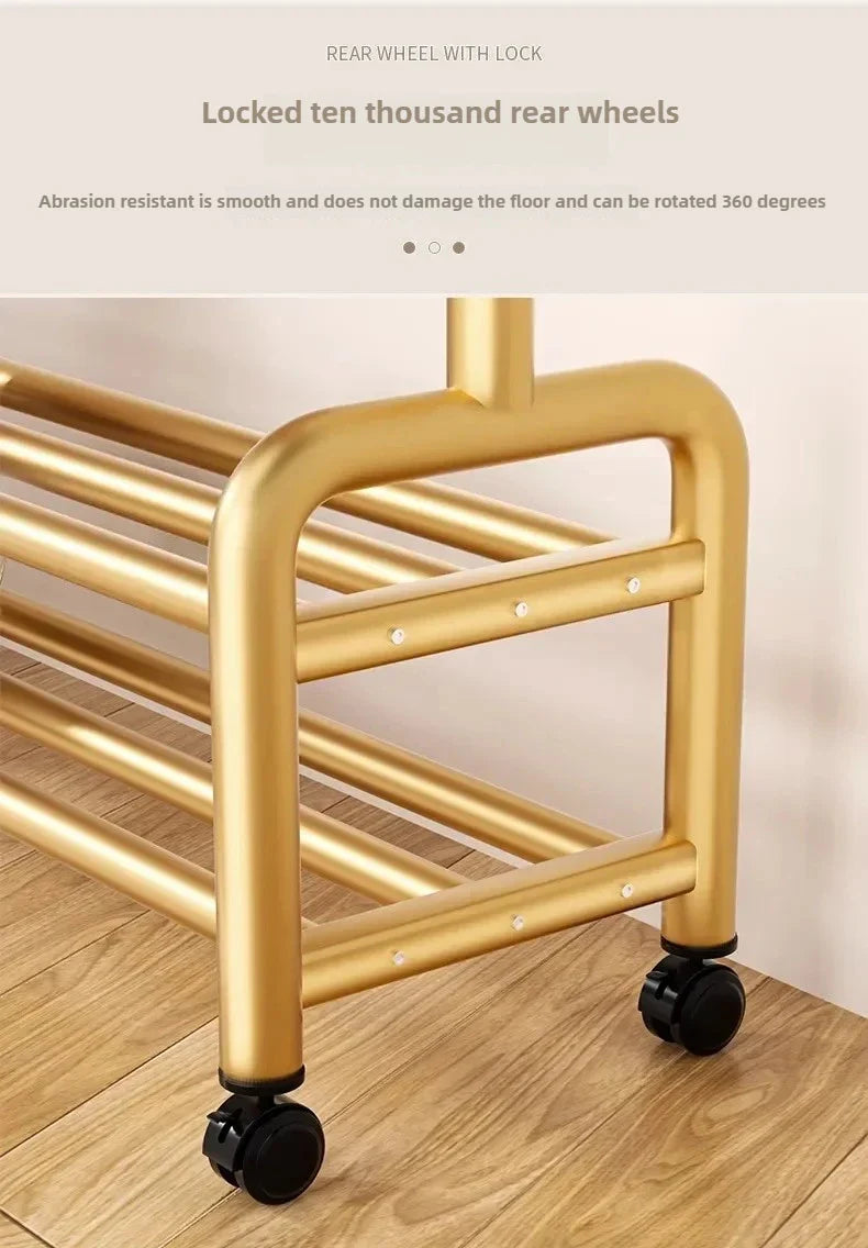 Modern Metal Standing Hanger Clothes Salon Display Rack Living Room Nordic Clothing Organizer Sofy Do Salonu Furniture