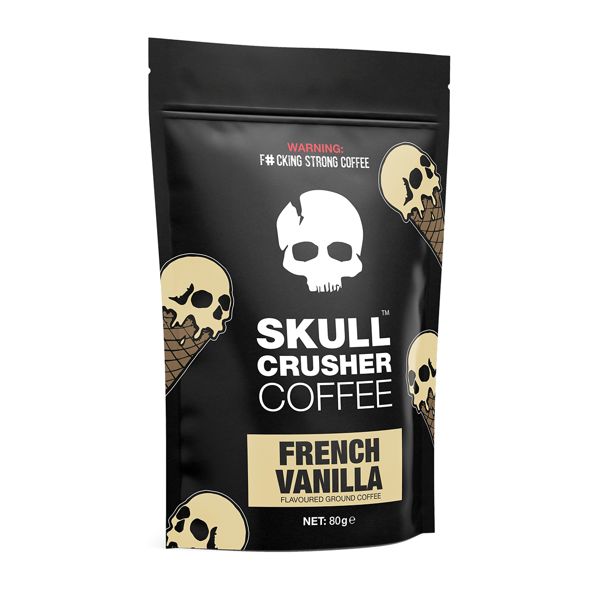 Skull Crusher Coffee - French Vanilla - 80g