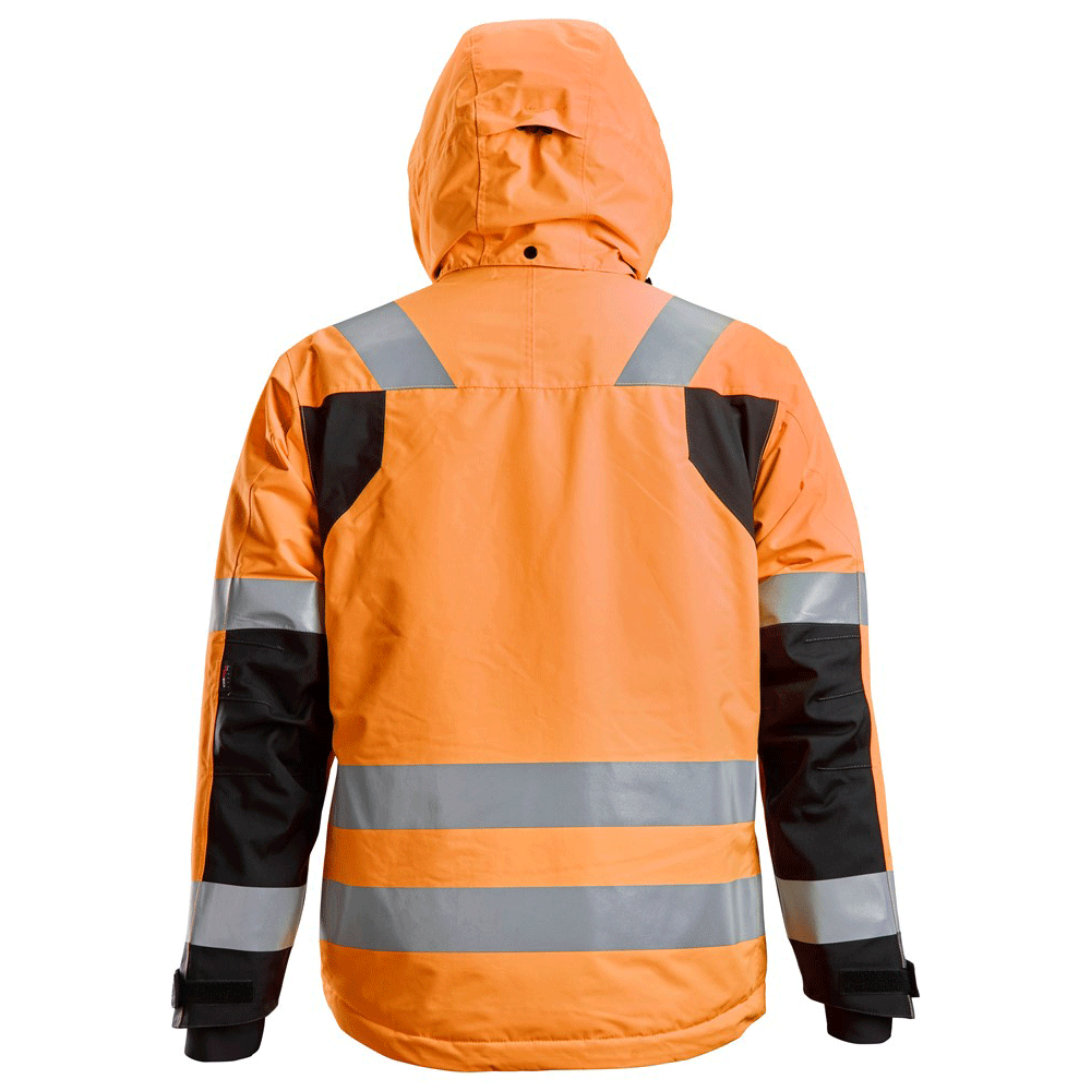Snickers-1132-AllroundWork-Hi-Vis-Class-3-Waterproof-Insulated-Jacket-Various-Colours-Workwear-Nation-Ltd-2457 - Bobobiy