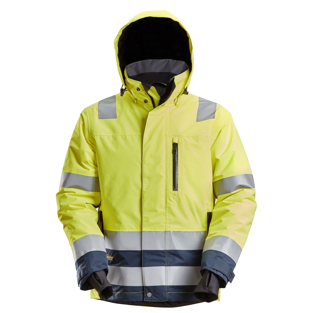 Snickers-1132-AllroundWork-Hi-Vis-Class-3-Waterproof-Insulated-Jacket-Various-Colours-Workwear-Nation-Ltd-6024 - Bobobiy