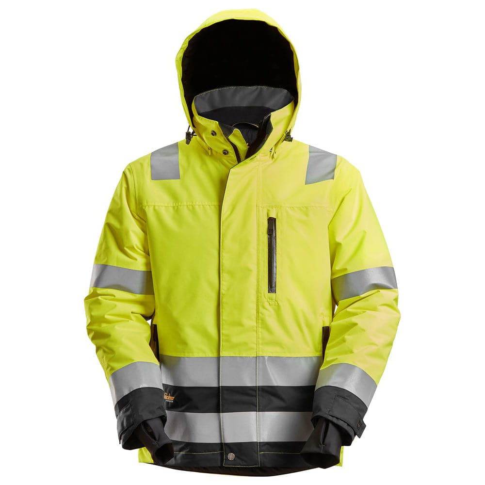 Snickers-1132-AllroundWork-Hi-Vis-Class-3-Waterproof-Insulated-Jacket-Various-Colours-Workwear-Nation-Ltd-7410 - Bobobiy