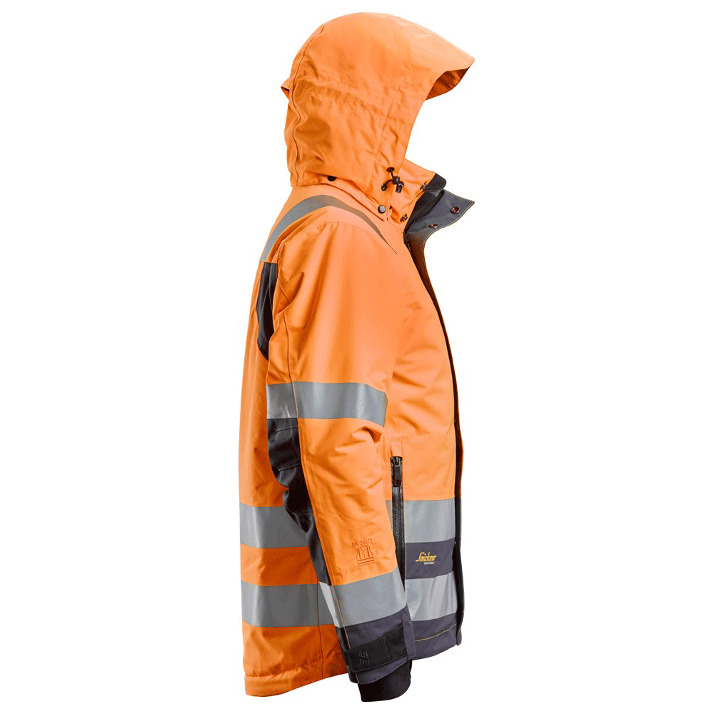 Snickers-1132-AllroundWork-Hi-Vis-Class-3-Waterproof-Insulated-Jacket-Various-Colours-Workwear-Nation-Ltd-8575 - Bobobiy