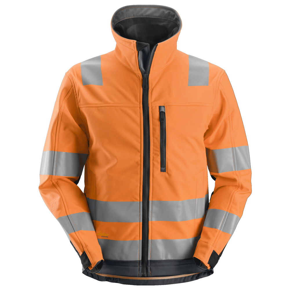 Snickers-1230-AllroundWork-Hi-Vis-Softshell-Jacket-CL3-Various-Colours-Workwear-Nation-Ltd-9761 - Bobobiy