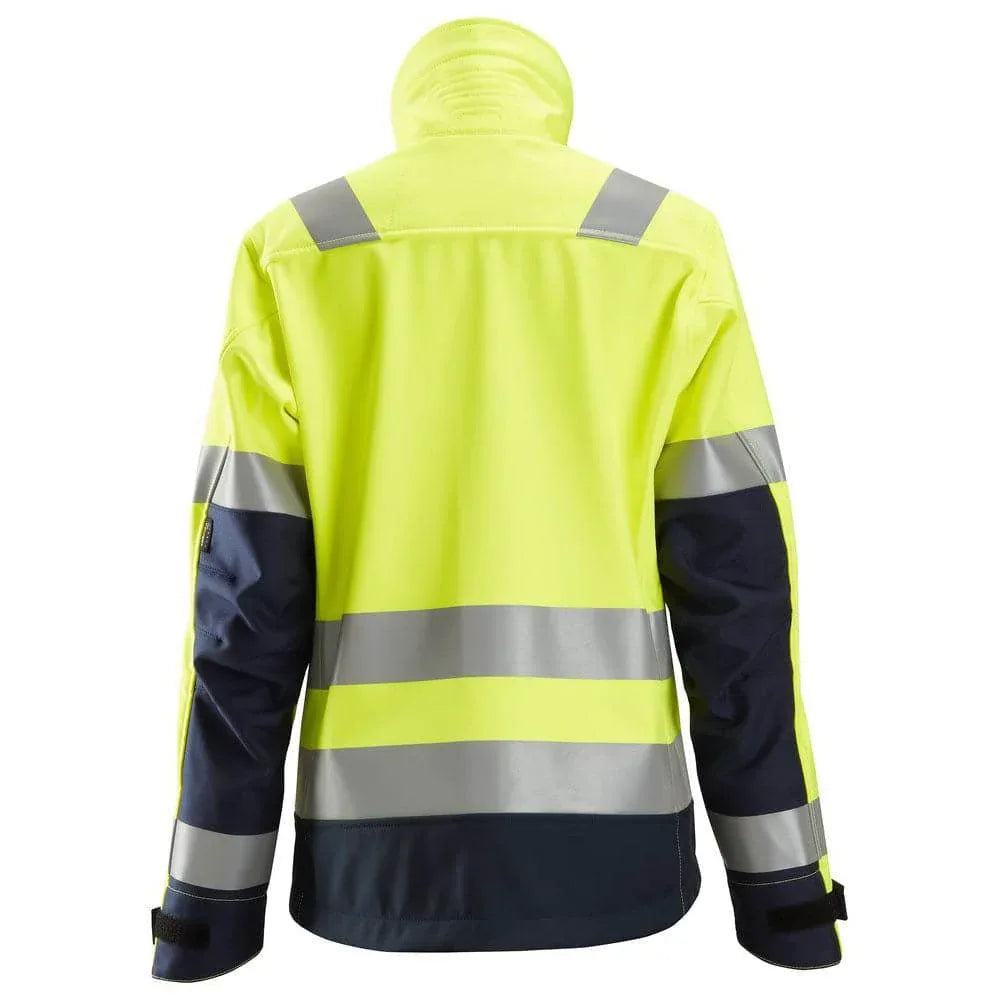 Snickers-1237-AllroundWork-Women-s-Hi-Vis-Softshell-Jacket-Class-2-3-Various-Colours-Workwear-Nation-Ltd-2361 - Bobobiy