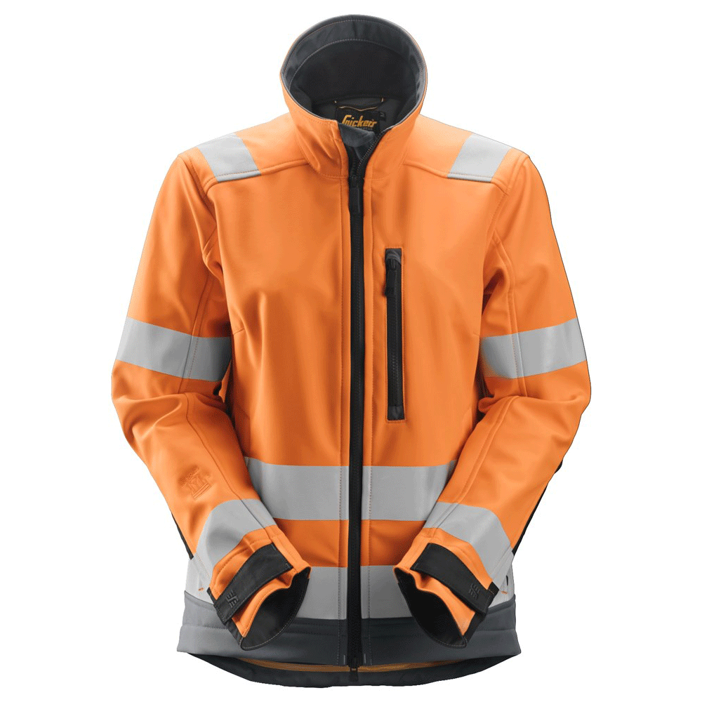 Snickers-1237-AllroundWork-Women-s-Hi-Vis-Softshell-Jacket-Class-2-3-Various-Colours-Workwear-Nation-Ltd-2567 - Bobobiy