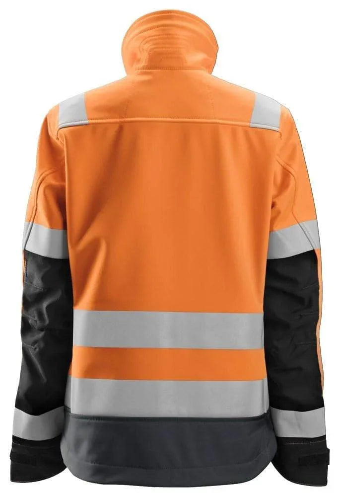 Snickers-1237-AllroundWork-Women-s-Hi-Vis-Softshell-Jacket-Class-2-3-Various-Colours-Workwear-Nation-Ltd-5355 - Bobobiy