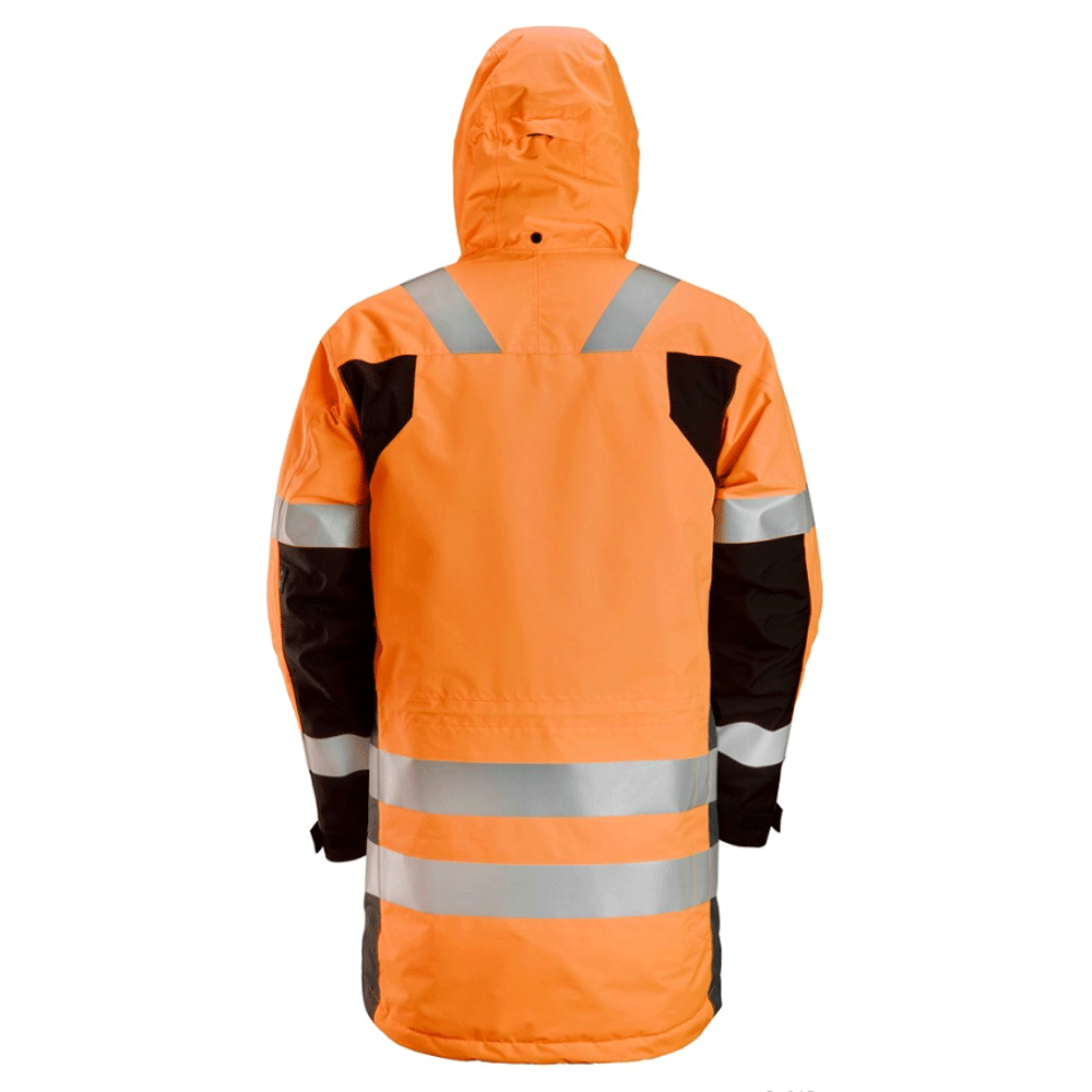 Snickers-1830-AllroundWork-Hi-Vis-Waterproof-Parka-Jacket-Class-3-Various-Colours-Workwear-Nation-Ltd-6071 - Bobobiy