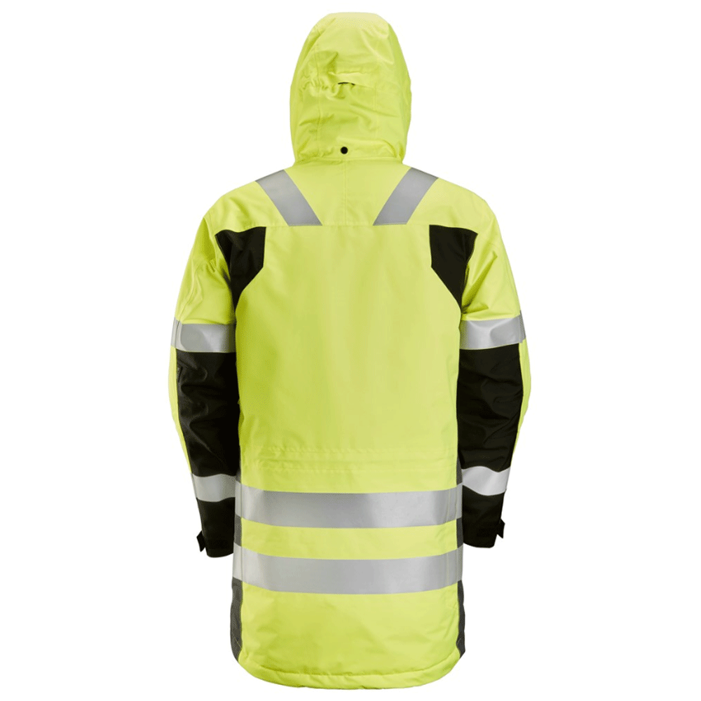 Snickers-1830-AllroundWork-Hi-Vis-Waterproof-Parka-Jacket-Class-3-Various-Colours-Workwear-Nation-Ltd-9301 - Bobobiy