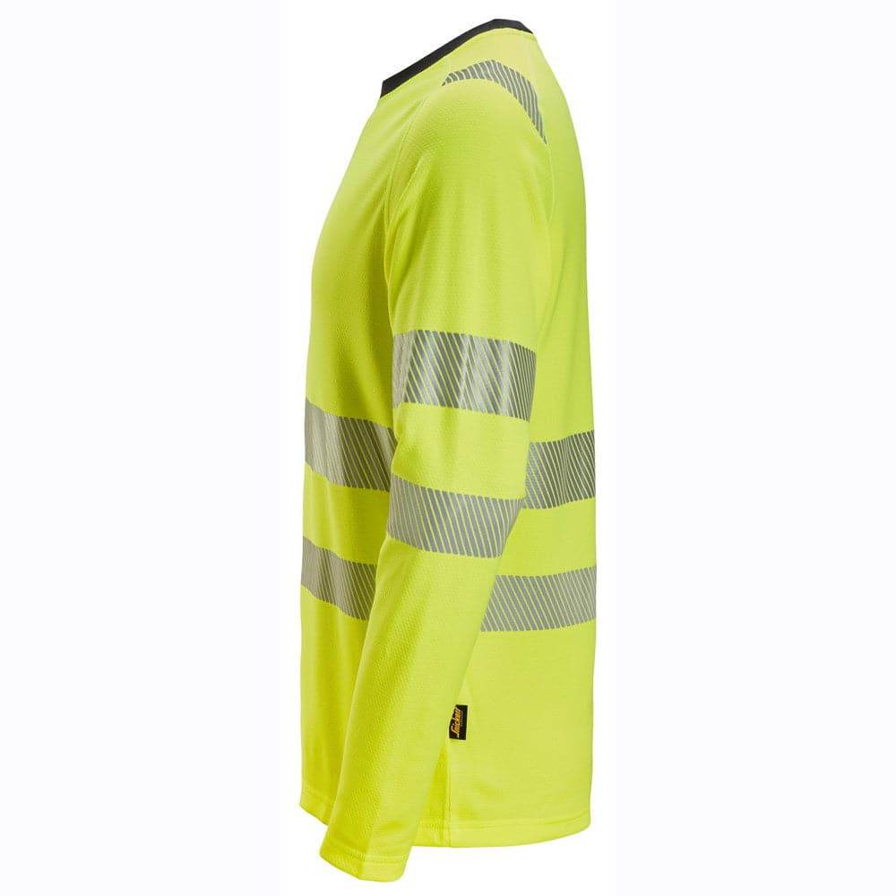 Snickers-2431-High-Vis-Class-2-3-Long-Sleeve-T-Shirt-Workwear-Nation-Ltd-2514 - Bobobiy