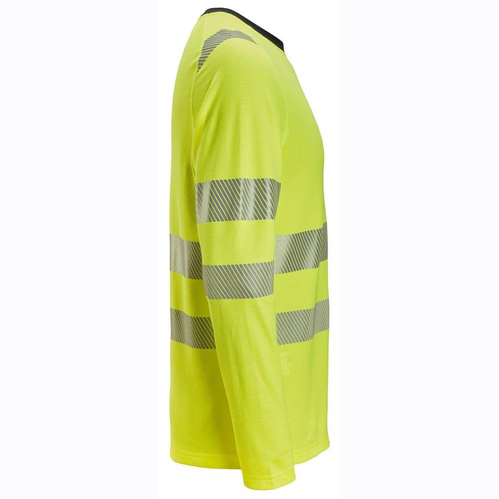 Snickers-2431-High-Vis-Class-2-3-Long-Sleeve-T-Shirt-Workwear-Nation-Ltd-6024 - Bobobiy