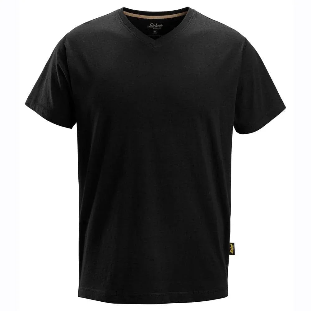 Snickers-2512-V-Neck-Short-Sleeved-T-Shirt-Workwear-Nation-Ltd-4494 - Bobobiy